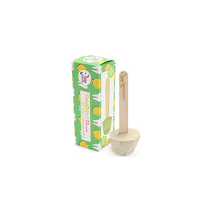 Lamazuna Tandpasta op een stokje citroen salie