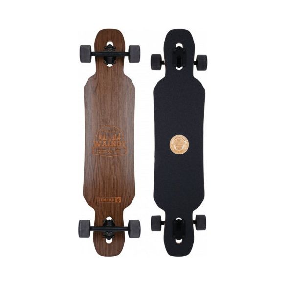 Load image into Gallery viewer, Tempish Longboard Walnut 99 x 21 cm zwart bruin
