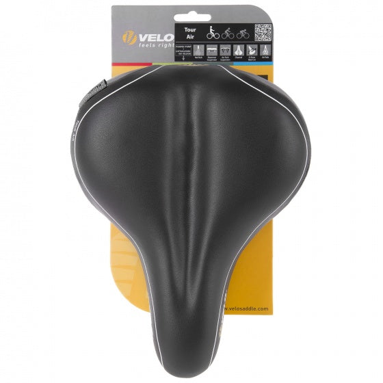 Load image into Gallery viewer, Velo Zadel Tour Air Zwart
