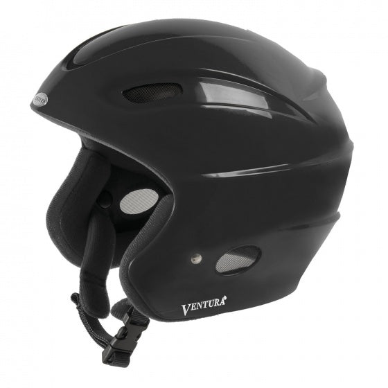 Load image into Gallery viewer, Ventura Racing Star II skihelm junior zwart maat 48-54 cm
