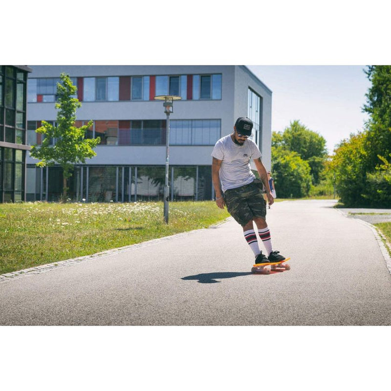 Load image into Gallery viewer, Volten Longboard Neon Clear Yellow 68,5 cm acryl geel
