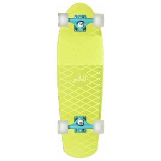 Volten Longboard Neon Clear Yellow 68,5 cm acryl geel