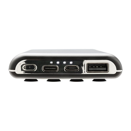 Xd collection Powerbank Light Up 8000 mAh 14 x 7 cm zwart