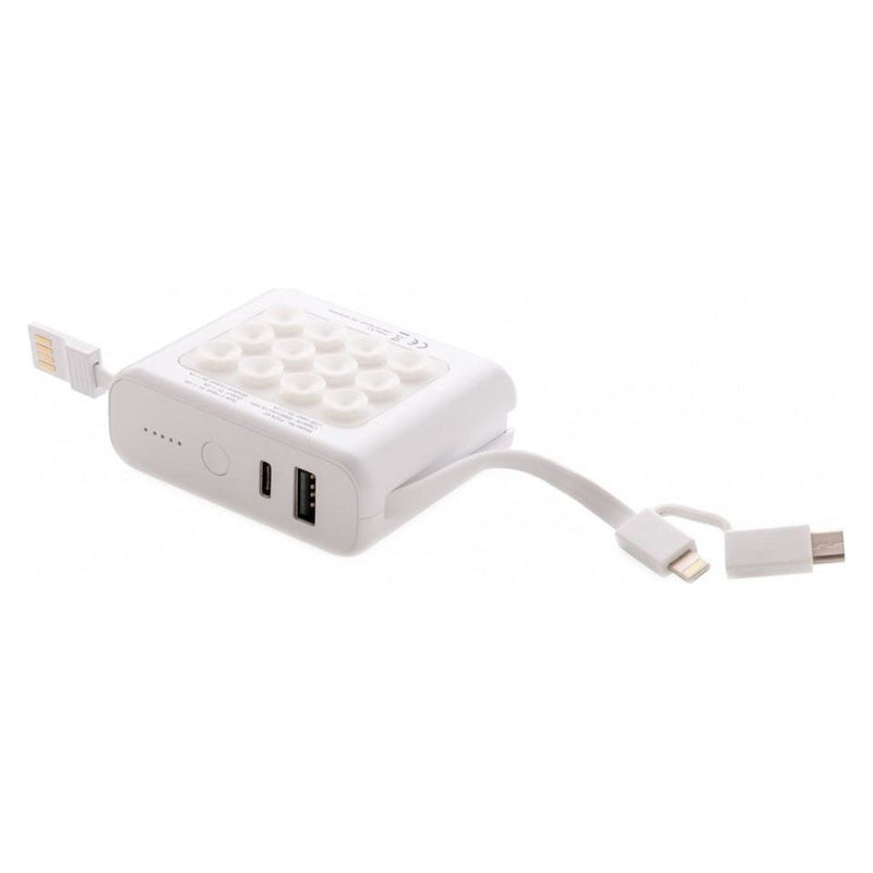 Load image into Gallery viewer, Xd collection Powerbank met draadloze oplader 7,2 cm wit
