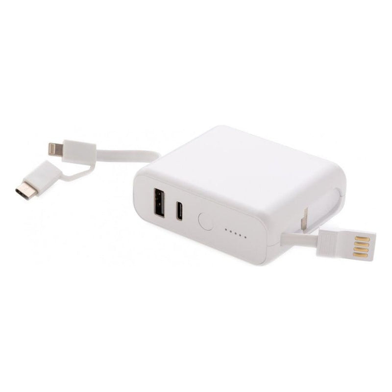 Load image into Gallery viewer, Xd collection Powerbank met draadloze oplader 7,2 cm wit
