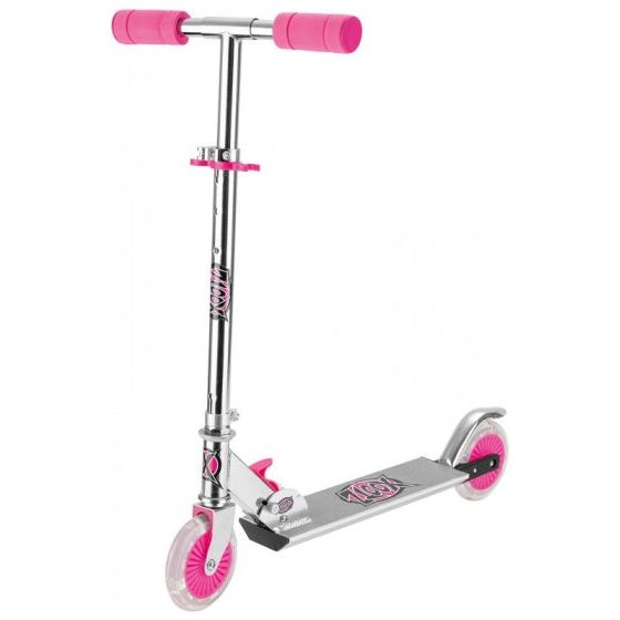 Load image into Gallery viewer, Xootz Folding stuntstep voetrem meisjes roze
