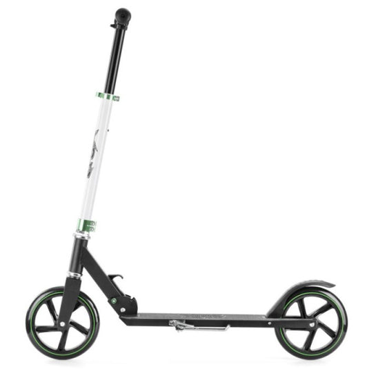 Xootz Large Wheeled step voetrem junior wit zwart