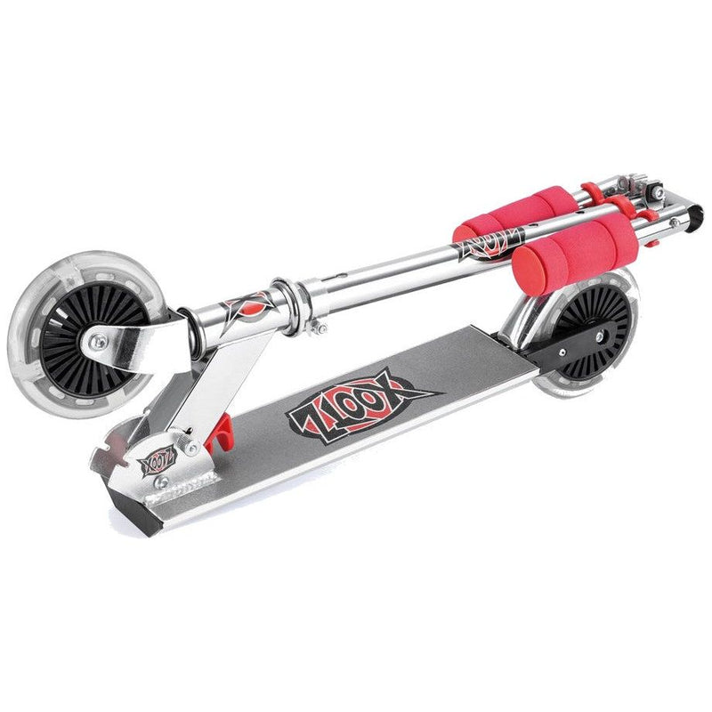 Load image into Gallery viewer, Xootz LED junior voetrem zilver
