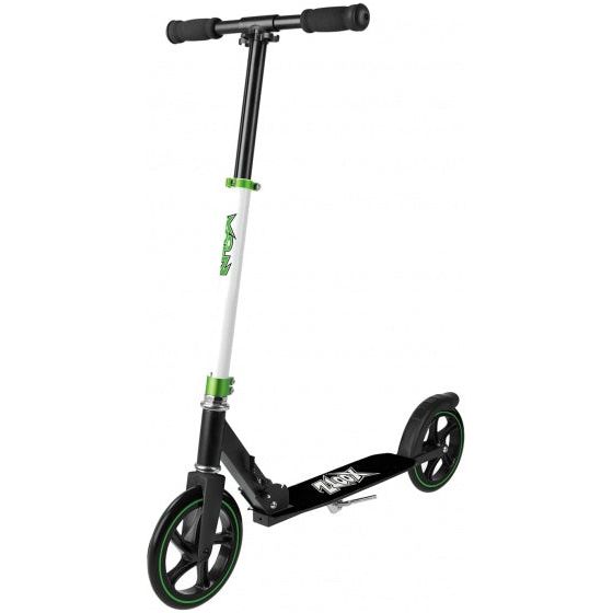 Load image into Gallery viewer, Xootz Large Wheeled step voetrem junior wit zwart

