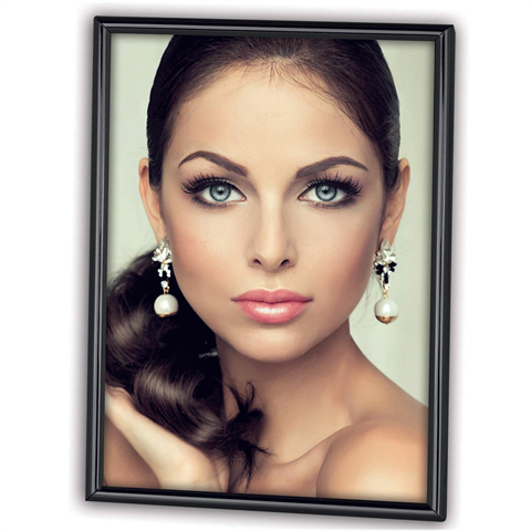 Load image into Gallery viewer, Zep Fotolijst BL015 Black Metal 13x18 cm
