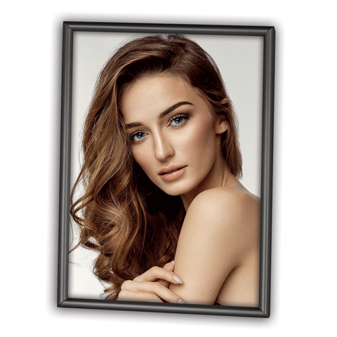 Load image into Gallery viewer, Zep Fotolijst BN114 Black Metal 10x15 cm
