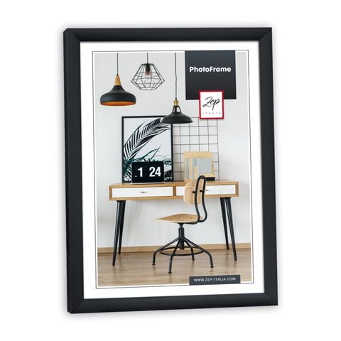 Load image into Gallery viewer, Zep Fotolijst KB16 Black 60x60 cm
