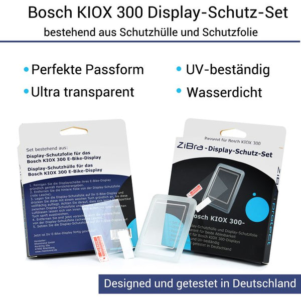 Displaycover Zibra Bosch Kiox 300
